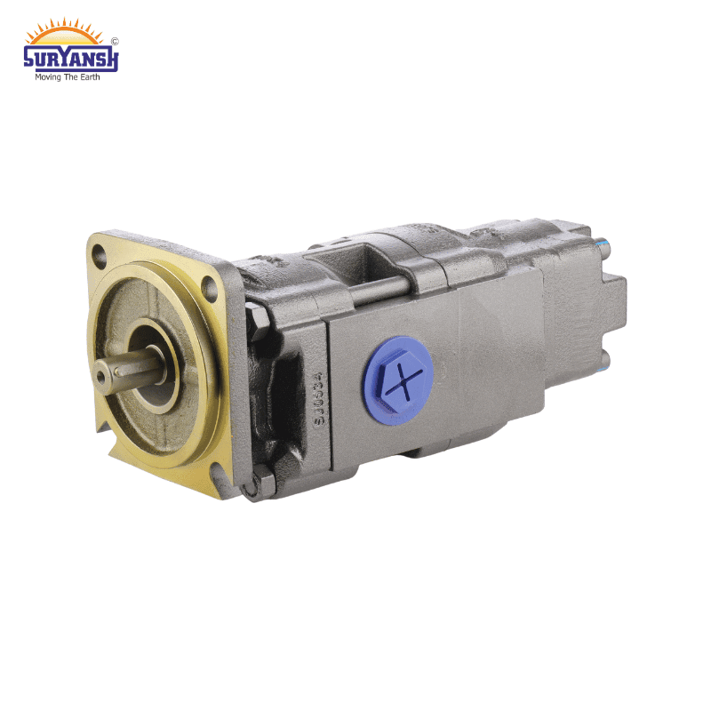SGP-OM01053232A16 Borewell Hydraulic Gear Pump 14+12+6 GPM | Water Drilling